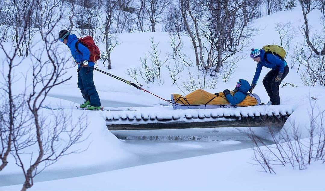 Ski Guides Rescue Tarp **tie-in straps are separate product**